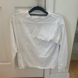 Basic White Long Sleeve Tee
